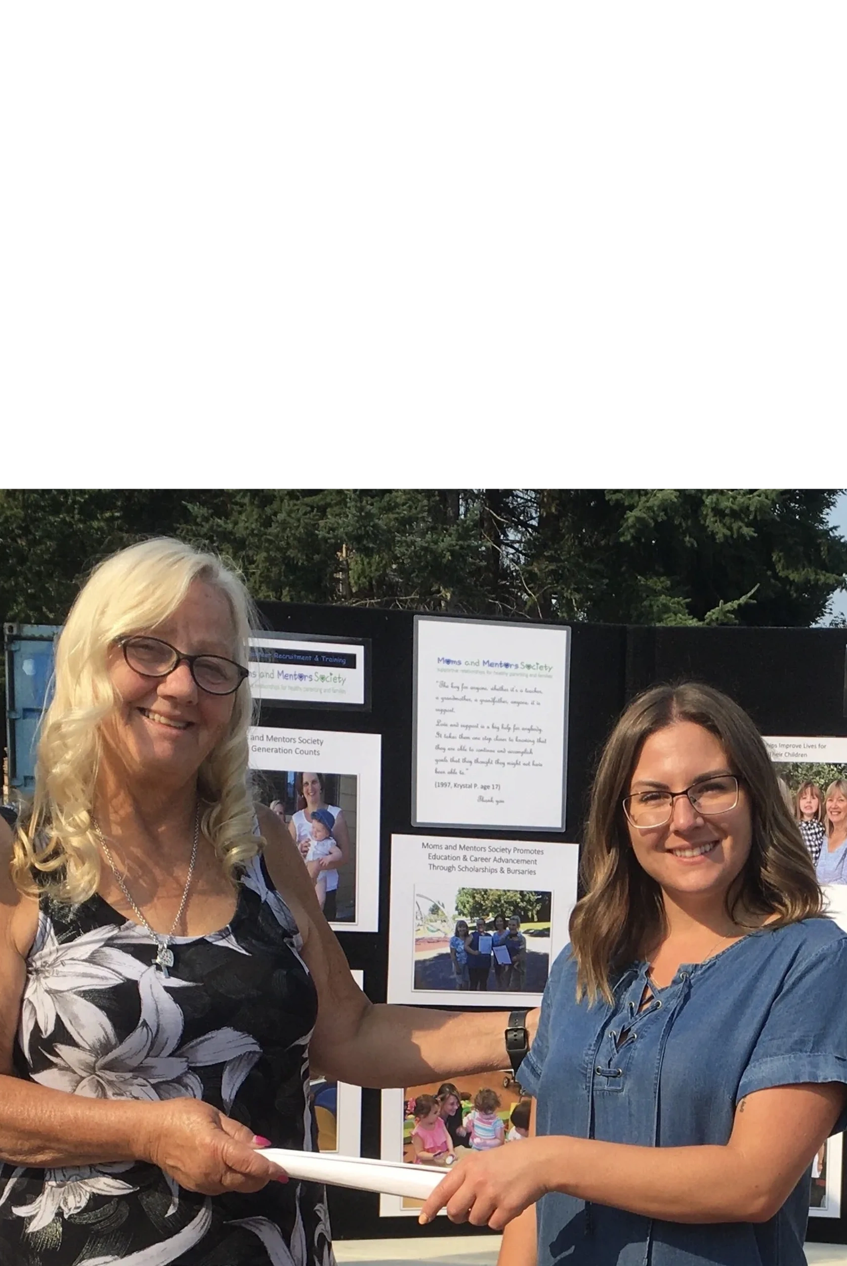 Moms and Mentors community activity 1
